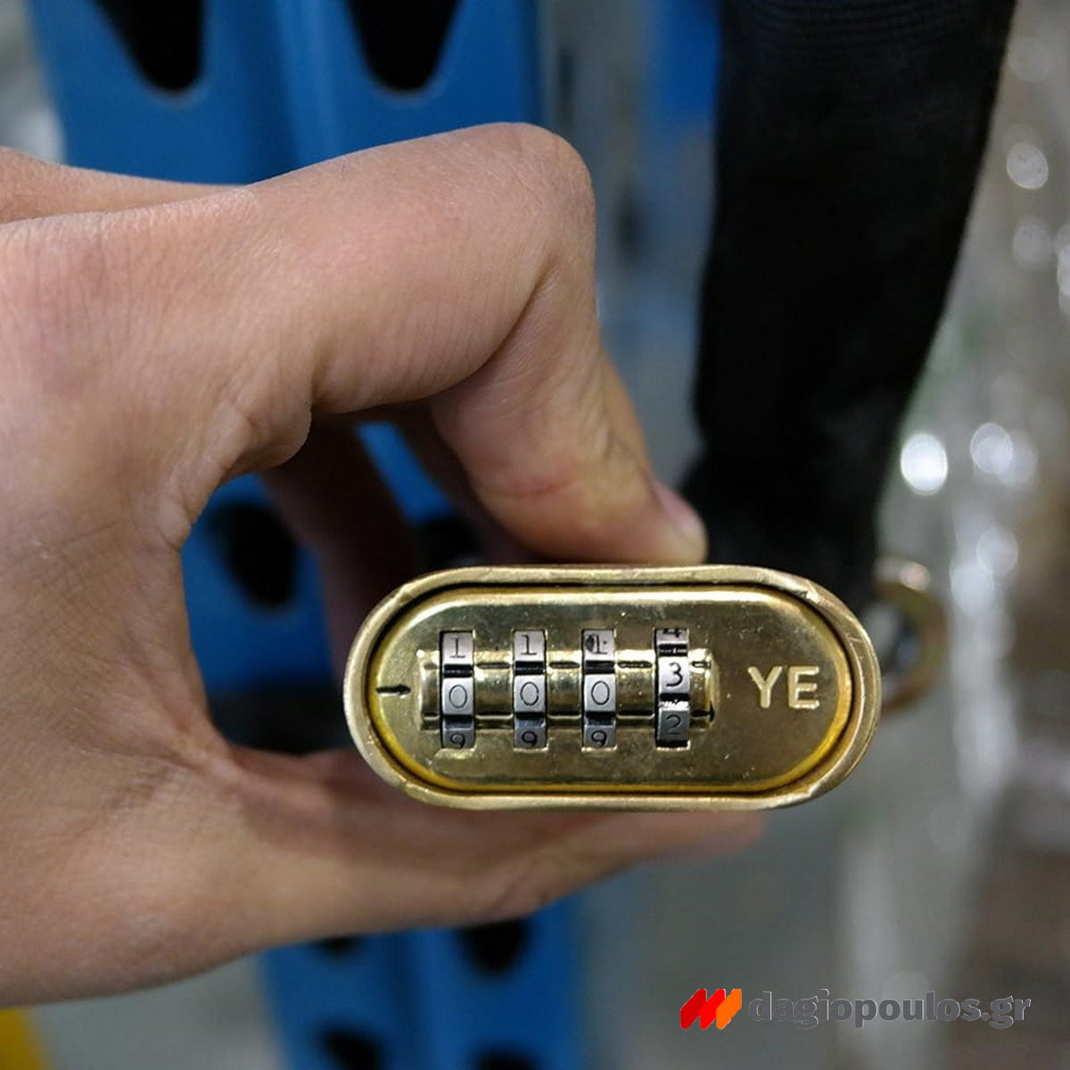 Abus 180IB/50 HB63 Λουκέτο Θαλάσσης Marine Με Συνδυασμό 50mm ΜΑΚΡΥΛΑΙΜΟ