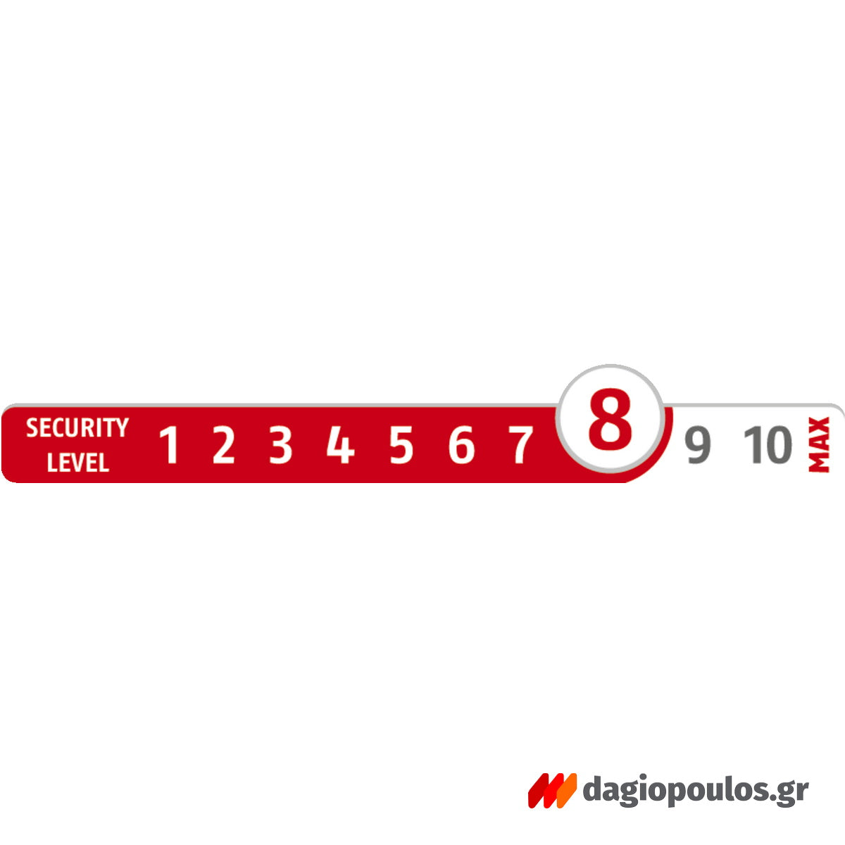 Abus 26/80 Diskus® Λουκέτο Δίσκου Βαρέως Τύπου Ατσάλινο 80mm