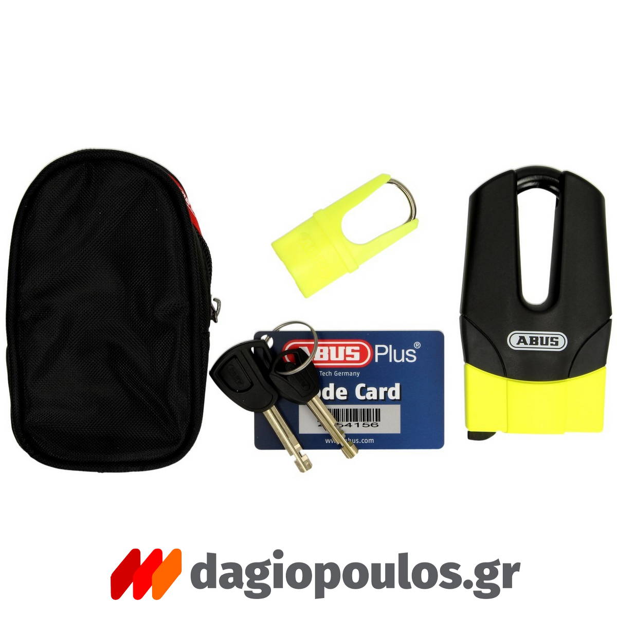 Abus 37/60HB50 GRANIT™ Quick Mini Κλειδαριά Μοτοσυκλέτας Δισκόφρενου