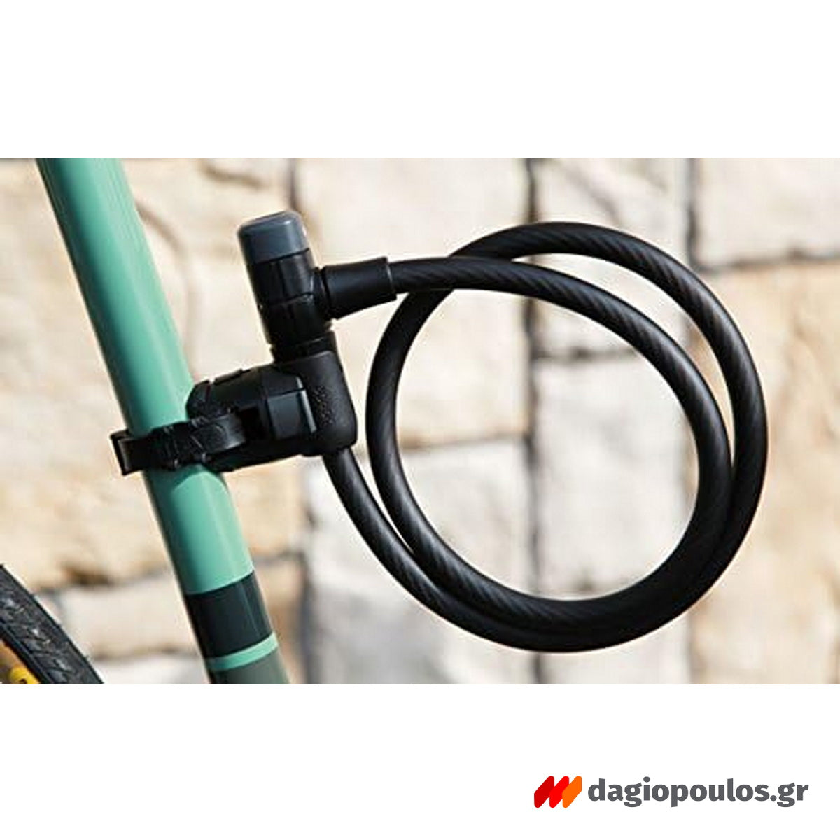 Abus 5412K/85/12 Primo Κλειδαριά Ποδηλάτου Με Συρματόσκοινο 85cm