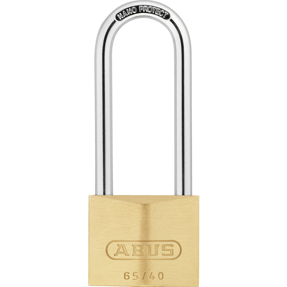 Abus 65/40 HB63 Λουκέτο Ασφαλείας Ορειχάλκινο ΜΑΚΡΥΛΑΙΜΟ 40mm