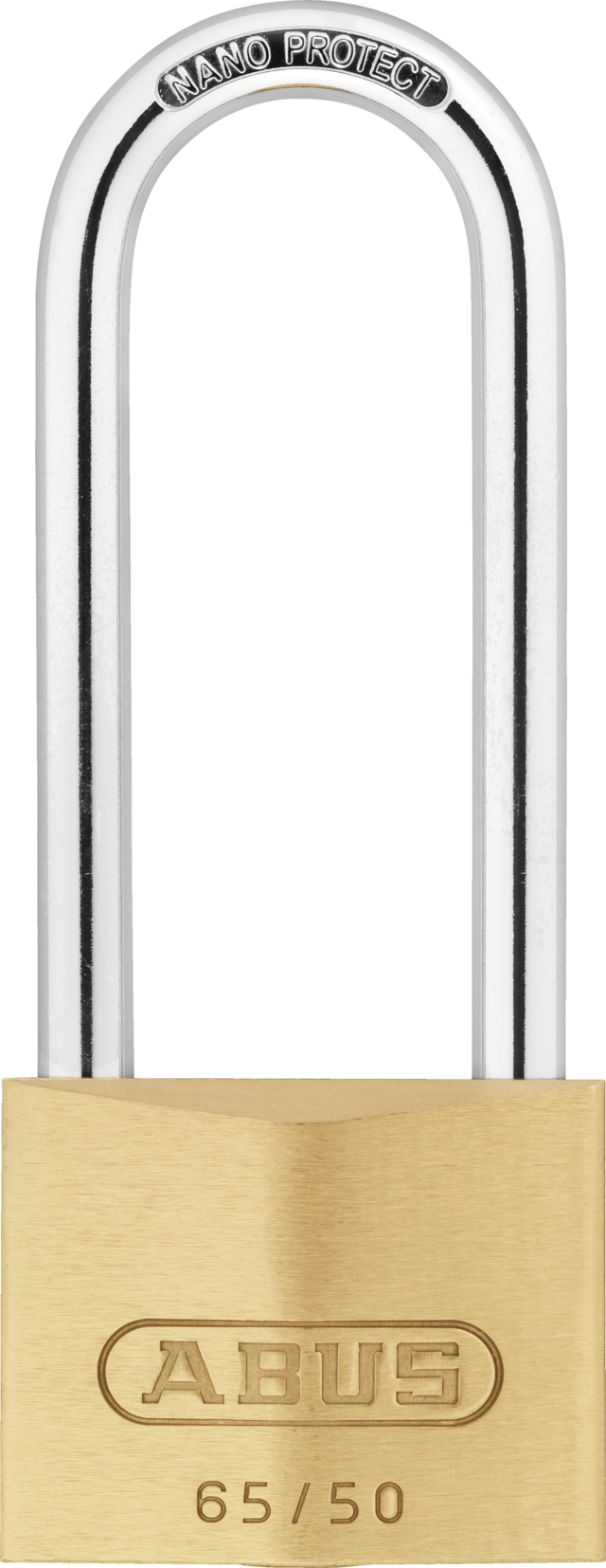 Abus 65/50 HB80 Λουκέτο Ασφαλείας Ορειχάλκινο ΜΑΚΡΥΛΑΙΜΟ 50mm