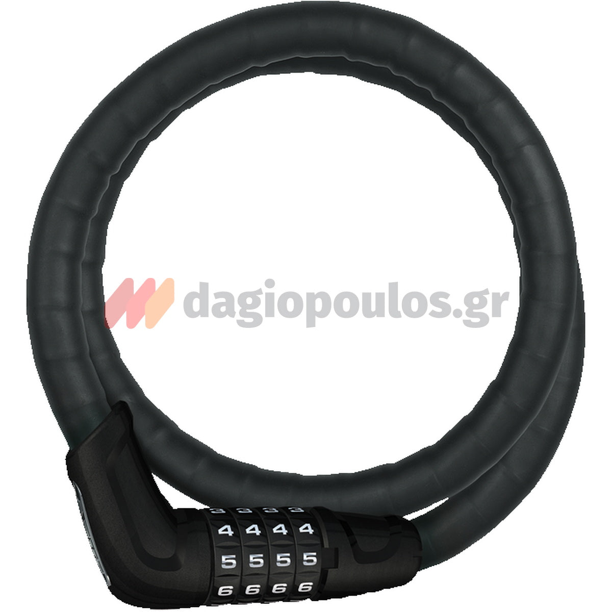 Abus 6615C/85/15 Tresorflex Κλειδαριά Ποδηλάτου Συρματόσχοινου Με Συνδυασμό 85cm