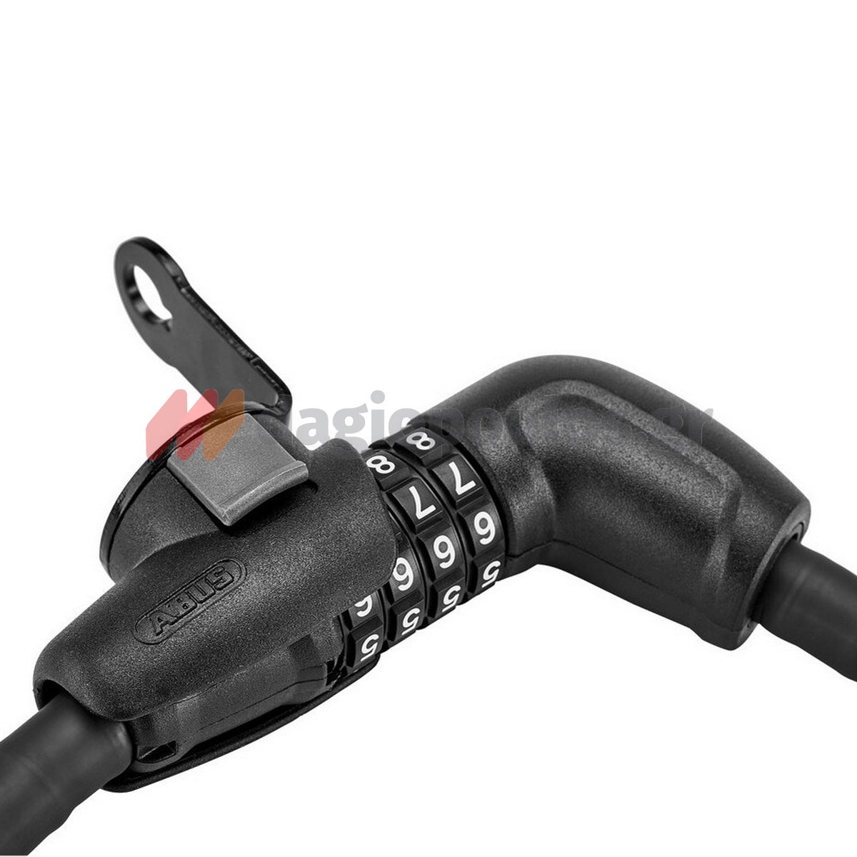 Abus 6615C/85/15 Tresorflex Κλειδαριά Ποδηλάτου Συρματόσχοινου Με Συνδυασμό 85cm