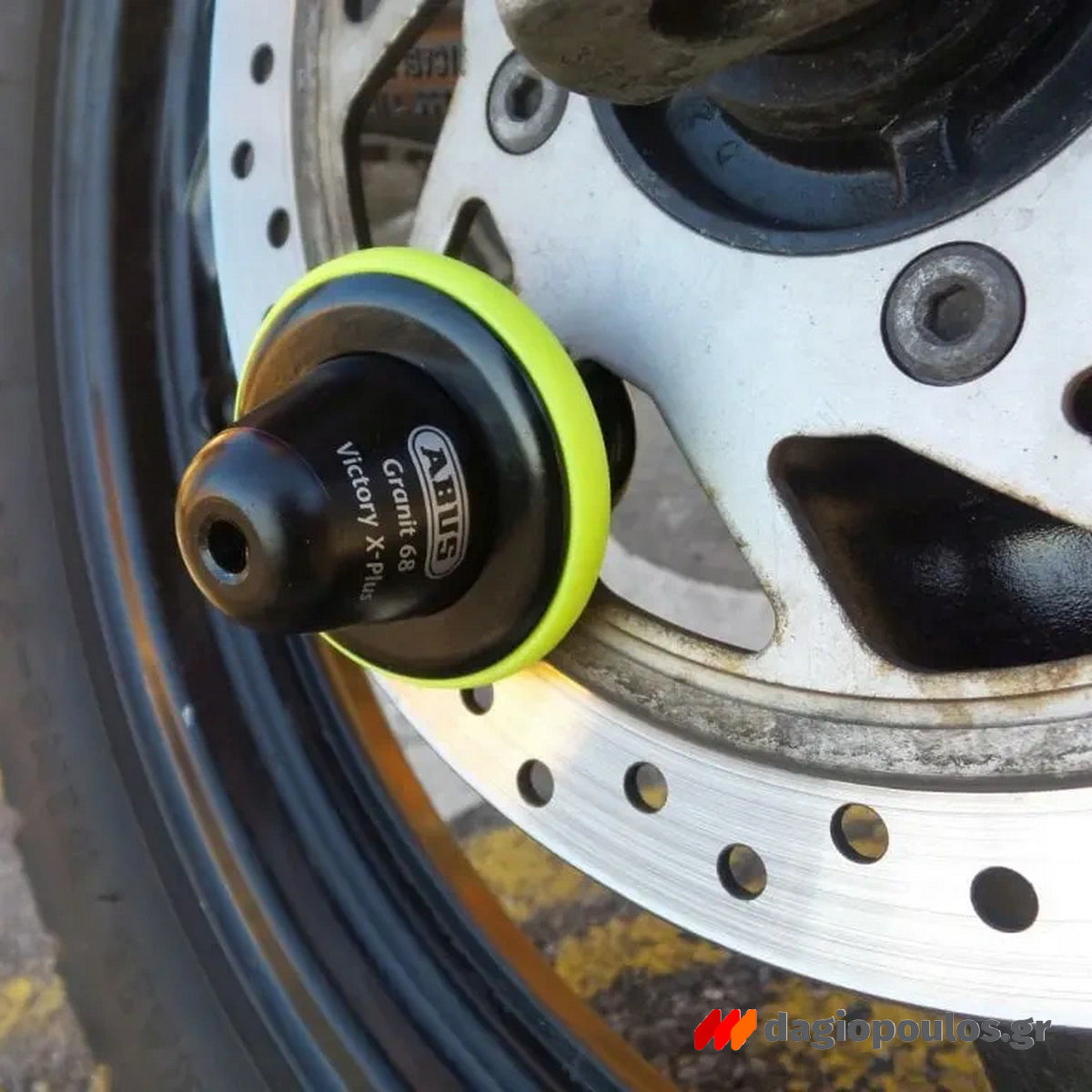 Abus 68 GRANIT™ Victory XPlus Κλειδαριά Μοτοσυκλέτας Δισκόφρενου