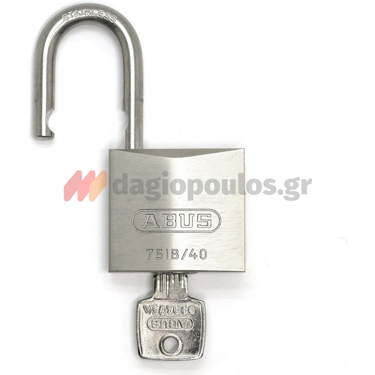 Abus 75IB/40 Marine Λουκέτο Θαλάσσης Με Κλειδί Υπερασφαλείας 40mm