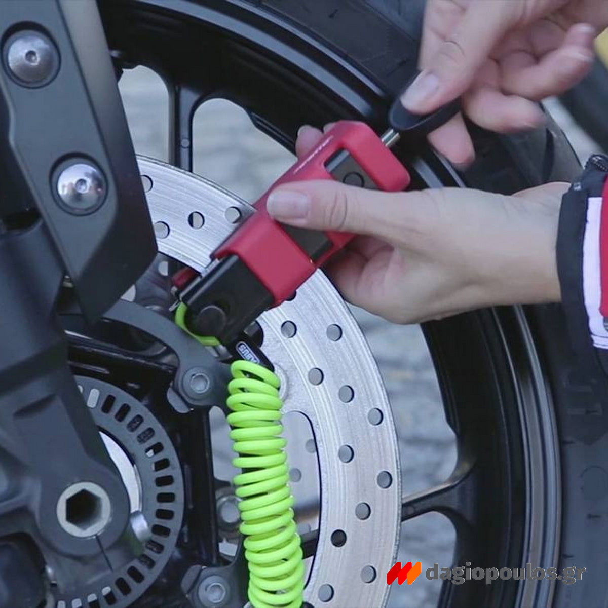 Abus 77 GRANIT™ Sledg Grip Κλειδαριά Μοτοσυκλέτας Δισκόφρενου