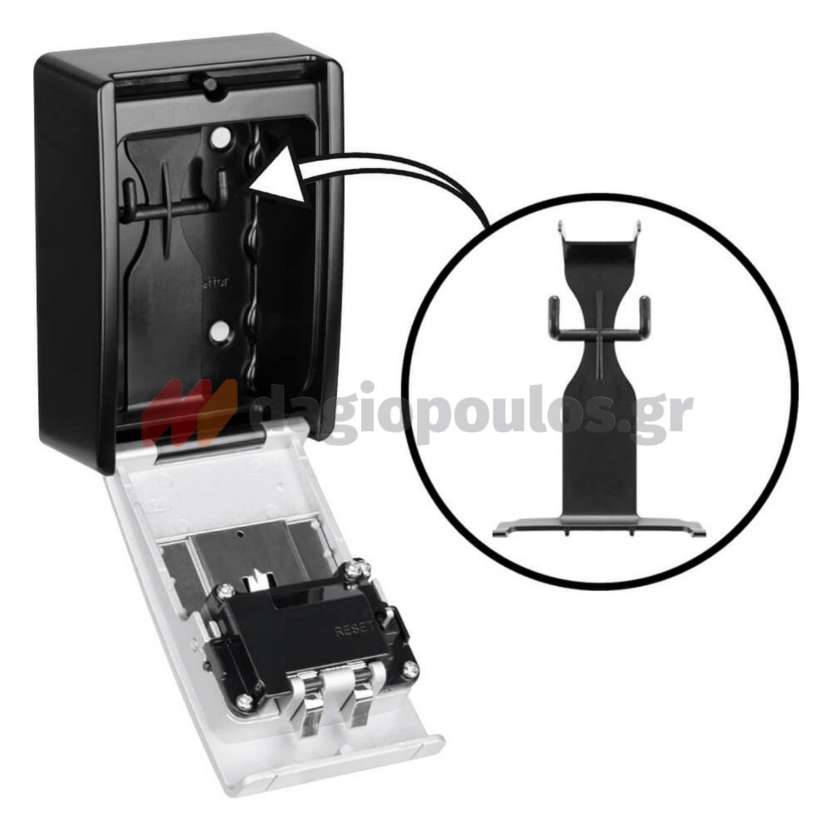 Abus 787 KeyGarage Κλειδοθήκη Ασφαλείας Επιτοίχεια Με Συνδυασμό