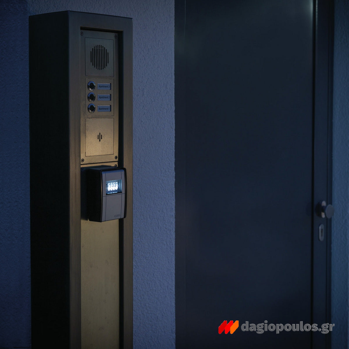 Abus 787 LED KeyGarage Κλειδοθήκη Ασφαλείας Επιτοίχεια Με Συνδυασμό και LED Φωτισμό