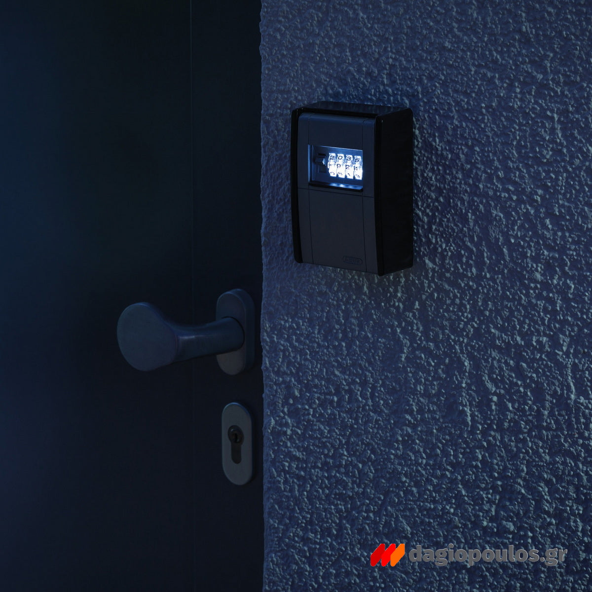 Abus 787 LED KeyGarage Κλειδοθήκη Ασφαλείας Επιτοίχεια Με Συνδυασμό και LED Φωτισμό