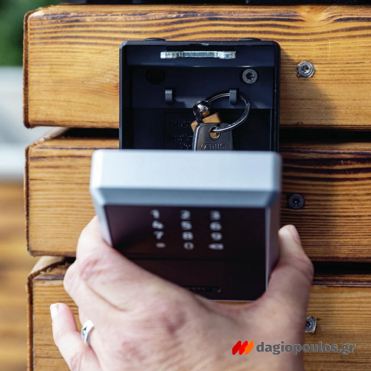 Abus 787 Smart KeyGarage One Κλειδοθήκη Ασφαλείας Επιτοίχεια Με Κλείδωμα Μέσω Bluetooth