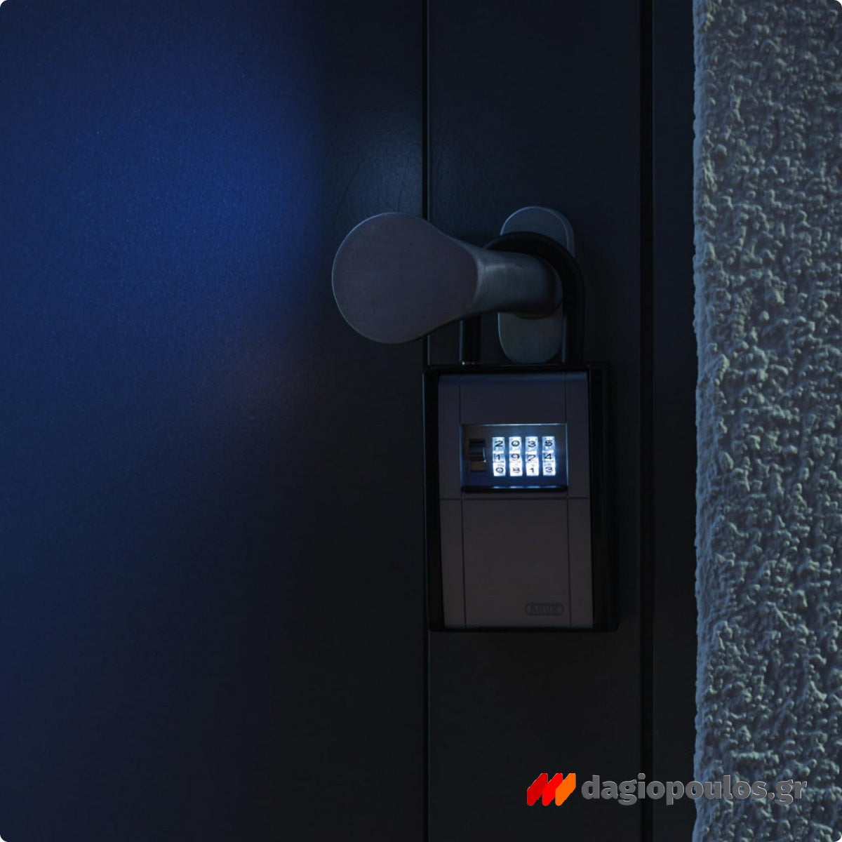 Abus 797 LED KeyGarage Κλειδοθήκη Ασφαλείας Επιτοίχεια Με Συνδυασμό και LED Φωτισμό Κρεμαστή