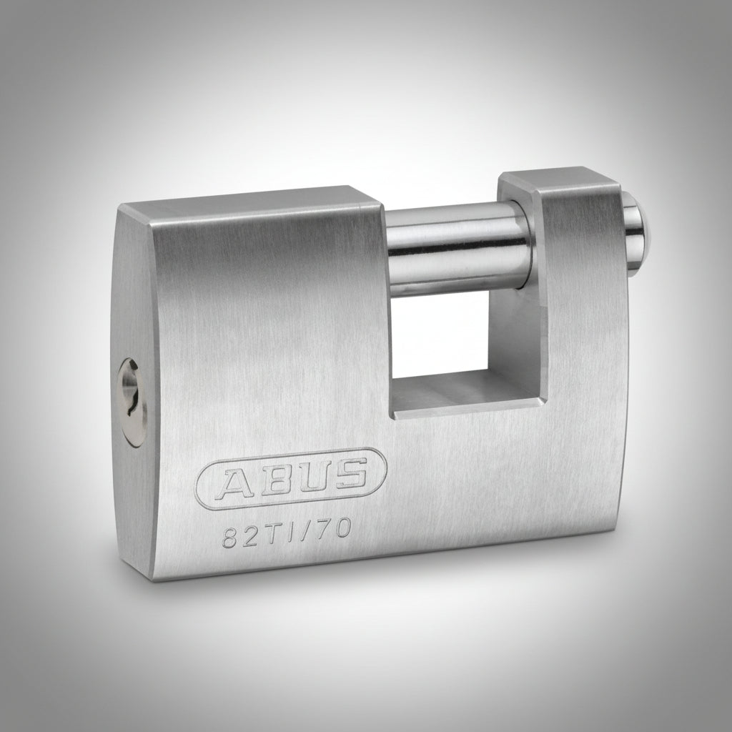 Abus 82Τi/70 Titalium Λουκέτο Πείρου (Τάκος) Με Ατσάλινο Πείρο 70mm