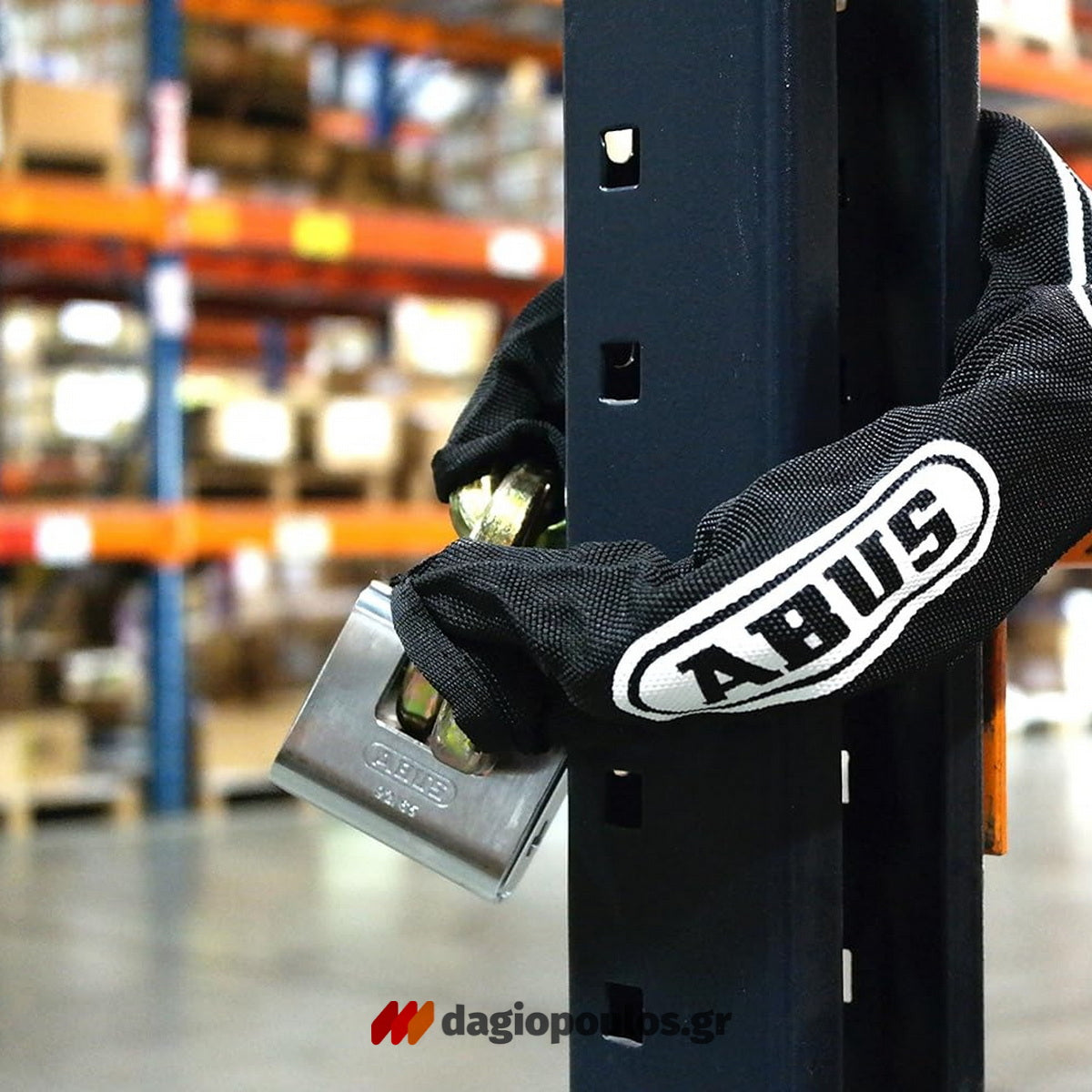 Abus 92/65 Monobloc Λουκέτο Πείρου (Τάκος) Ορειχάλκινος Με Ατσάλινο Πείρο & Επένδυση Ατσάλι 65mm