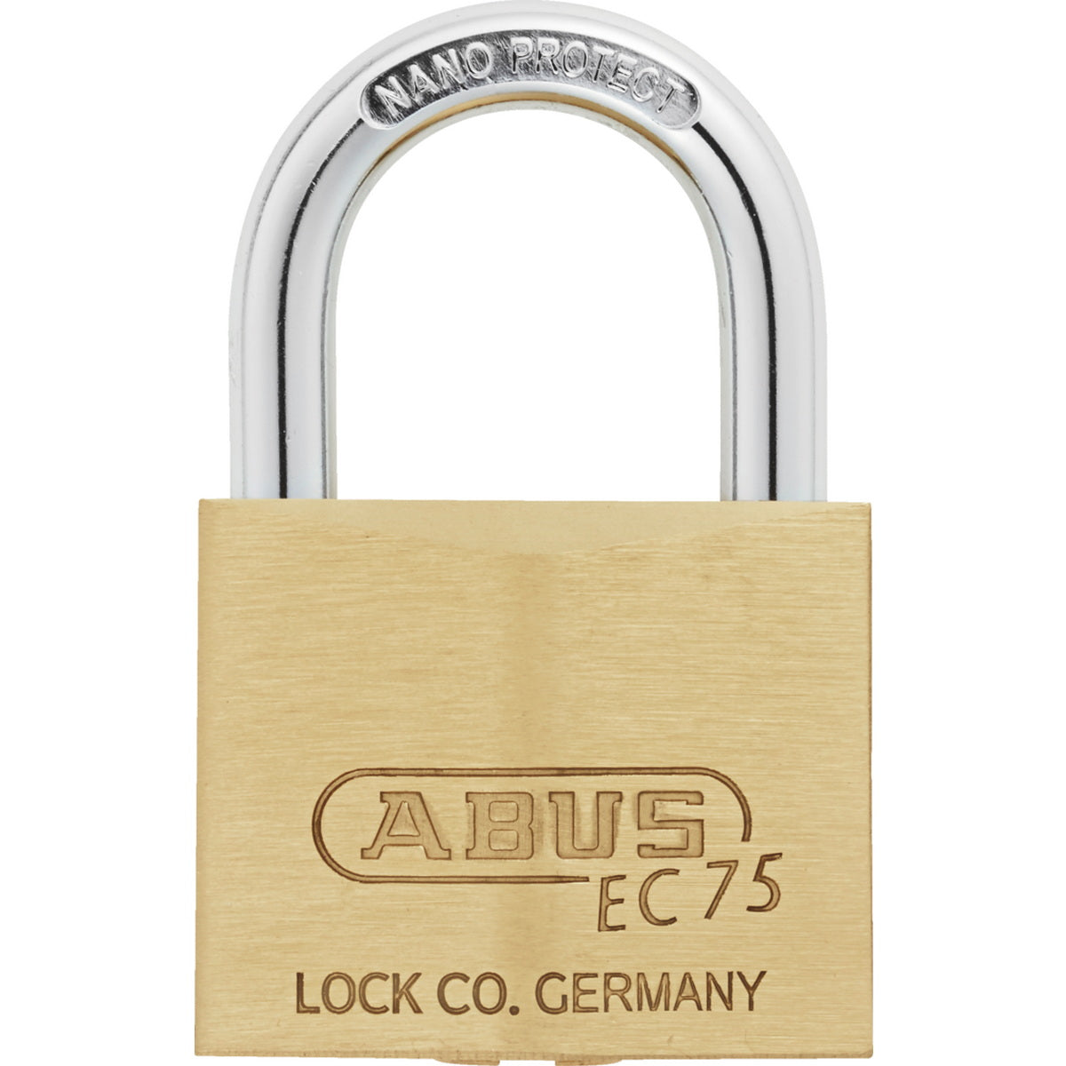 Abus EC 75/40 Λουκέτο Ορειχάλκινο Με Κλειδί Ασφαλείας 40mm