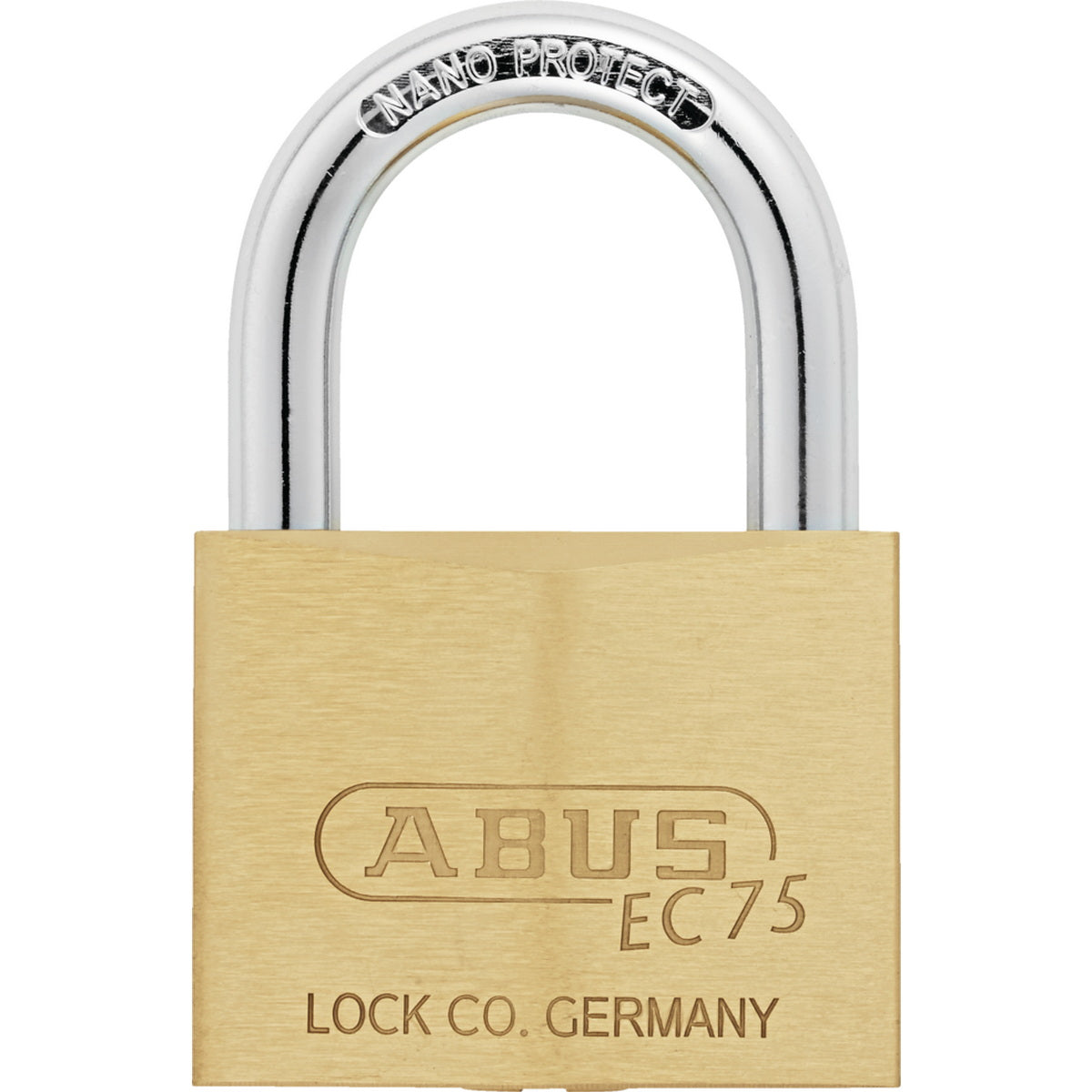 Abus EC 75/60 Λουκέτο Ορειχάλκινο Με Κλειδί Ασφαλείας 60mm