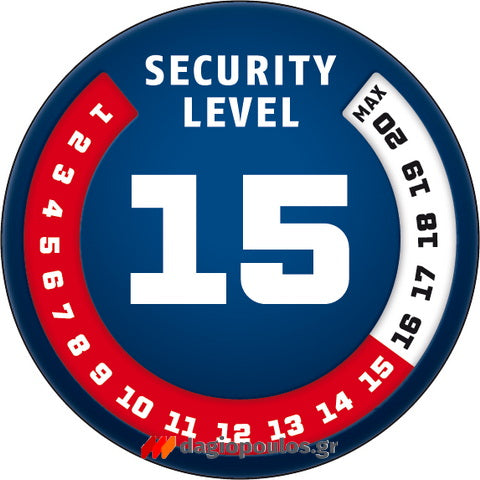 Abus 37/60HB50 GRANIT™ Quick Mini Κλειδαριά Μοτοσυκλέτας Δισκόφρενου