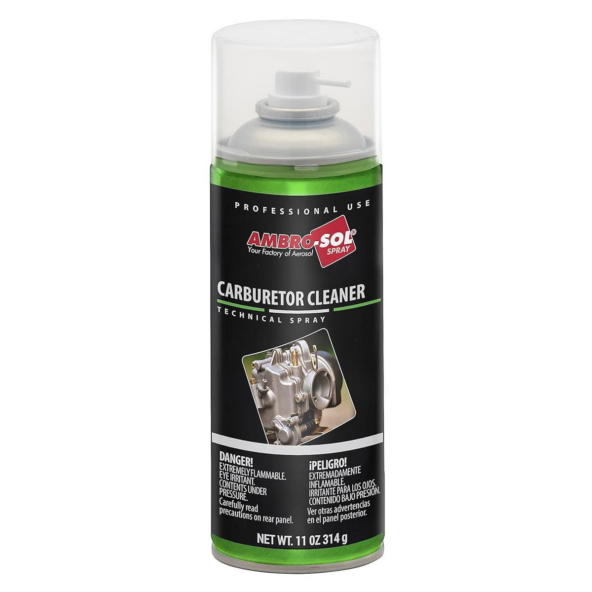 Ambrosol Pulitore Carburatori Καθαριστικό Καρμπυρατέρ & Εξαρτημάτων Αυτοκινήτου 400ml