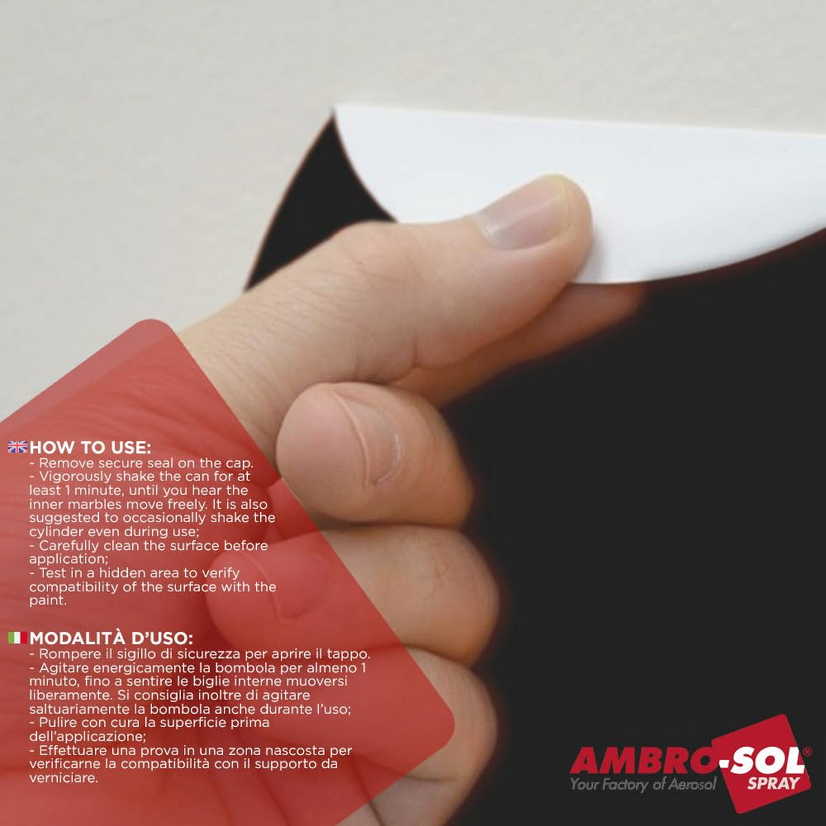 Ambrosol Rimuovi Colla Etichette Spray Καθαριστικό Κόλλας & Αυτοκόλλητων 200ml