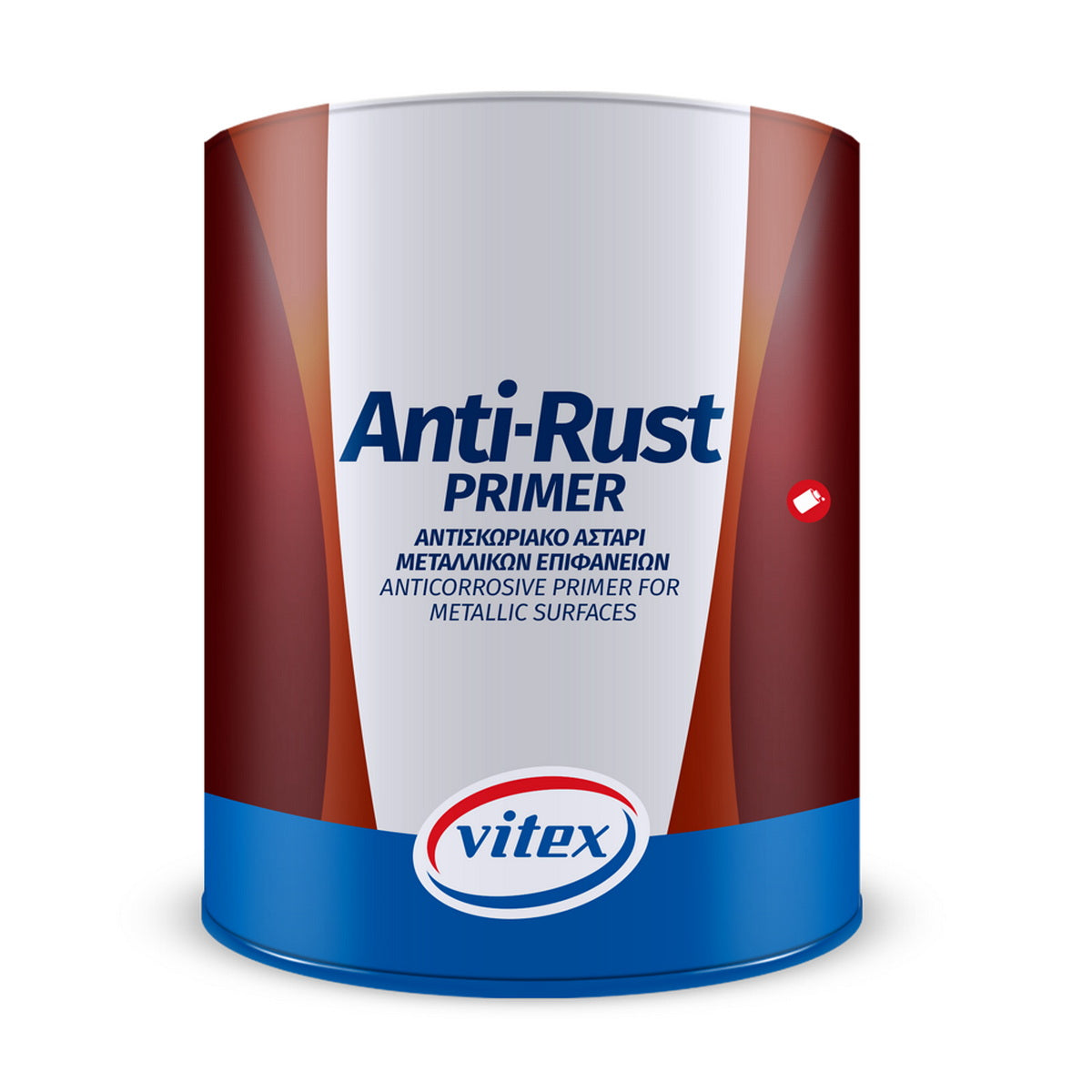 Vitex AntiRust Primer Αστάρι Μετάλλων Με Υψηλή Αντισκωριακή Προστασία ΓΚΡΙ