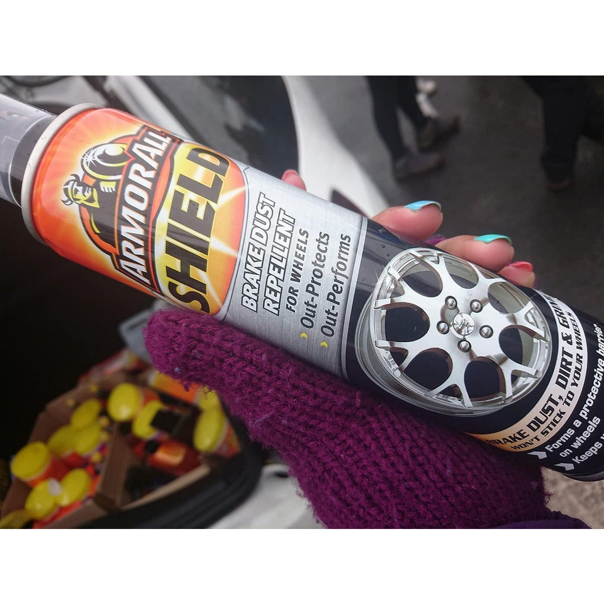 Armor All Shield Brake Dust Repellent Κερί Προστασίας Ζαντών 300ml