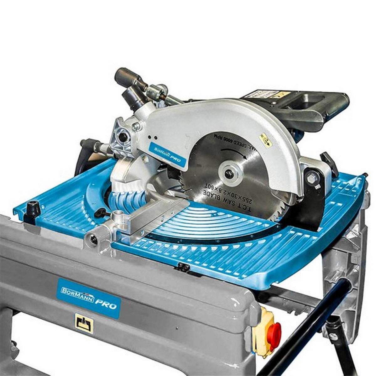 BORMANN Pro BFS1800 Επαγγελματικό Ηλεκτρικό Ανατρεπόμενο Φορητό Φαλτσοπρίονο 1800W 254mm