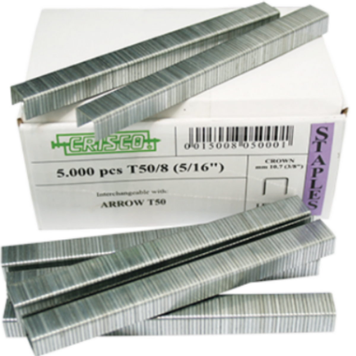 Benman Crisco Δίχαλα (Συνδετήρες) Καρφωτικών S53 Τεμ 5000