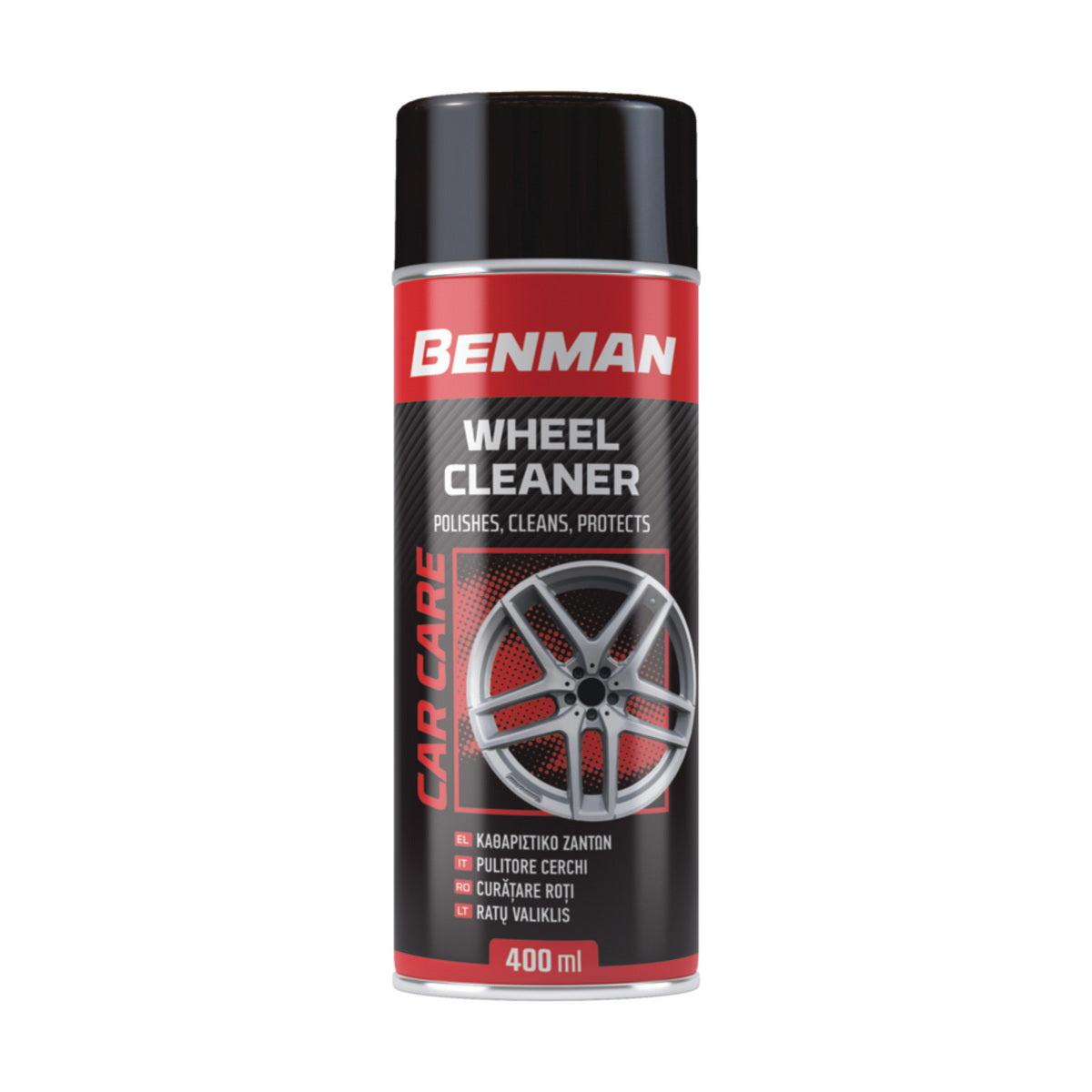 Benman 28597 Wheel Cleaner Foam Spray Καθαριστικό Ζάντας Σπρέι Αφρός 400ml