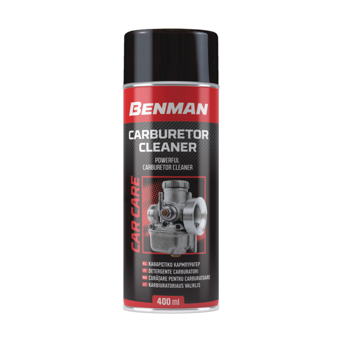 Benman 28576 Carburetor Cleaner Σπρέι Καθαριστικό Καρμπυρατέρ & Βαλβίδων 400ml