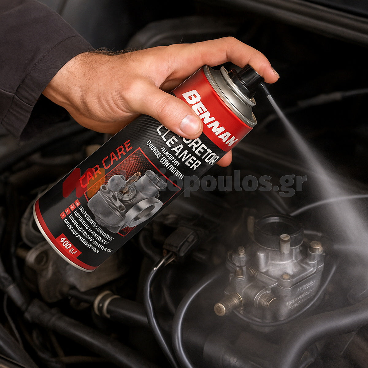Benman 28576 Carburetor Cleaner Σπρέι Καθαριστικό Καρμπυρατέρ & Βαλβίδων 400ml