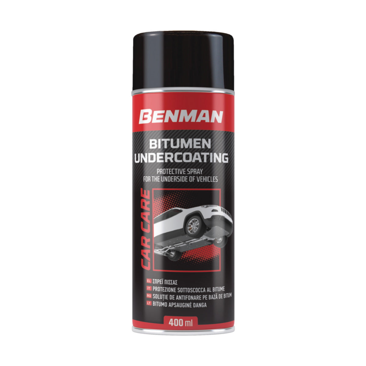 Benman 34270 Bitumen Undercoating Spray Πίσσας Σασί & Αμαξώματος Σπρέι 400ml