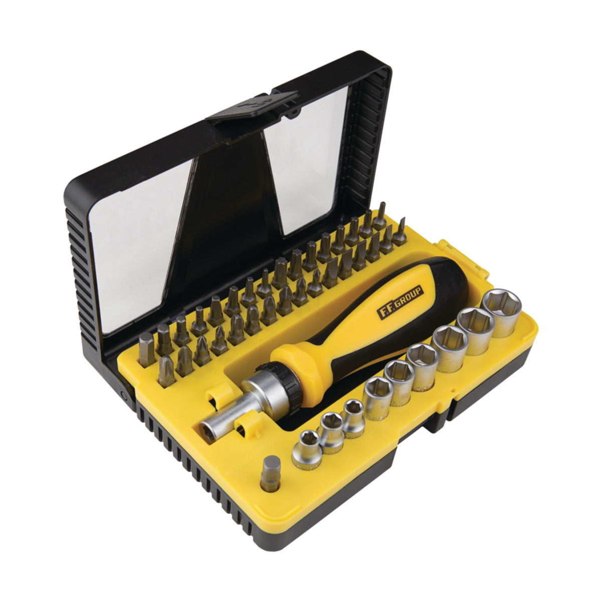 Benman 39238 Συλλογή Κατσαβίδι Καστάνιας Με Μύτες Σε Κασετίνα Σετ 44 Τεμ