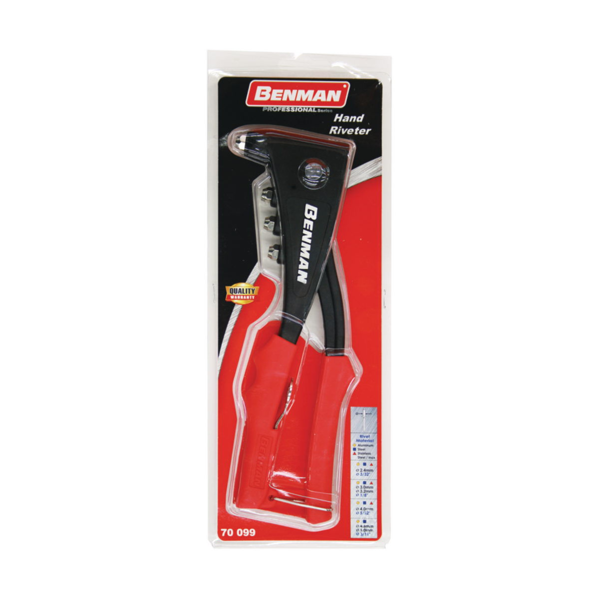 Benman 70099 Επαγγελματικός Πριτσιναδόρος Χειρός