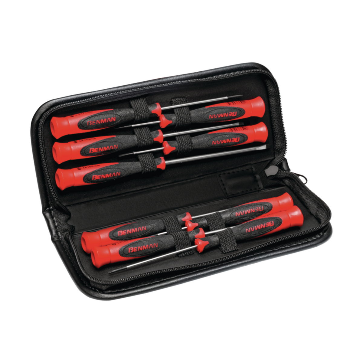 Benman 70481 Κατσαβίδια Ηλεκτρονικών Torx Σετ 6 Τεμ Σε Θήκη