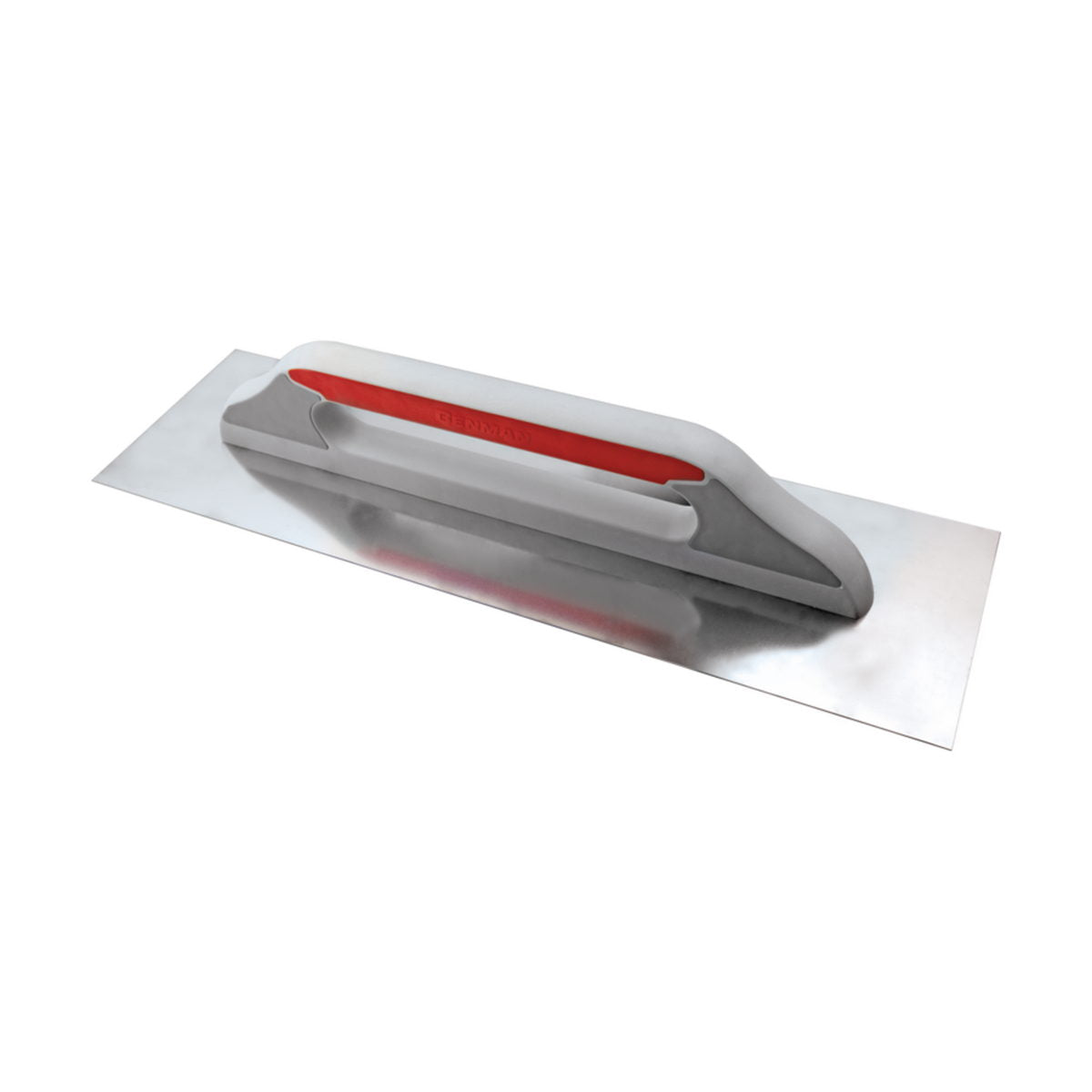 Benman 70992 Επαγγελματική Spatula Μυστρί Πλακάδων Χωρίς Δόντι & Με Πλαστική Λαβή Ανοξείδωτο