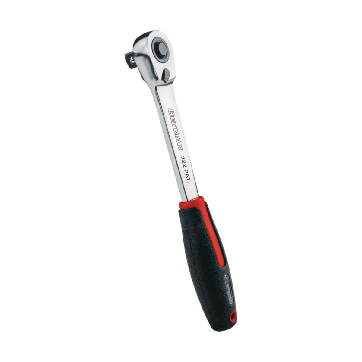 Benman 71052 Επαγγελματική Μανέλα Με Καστάνια CrV 72 Δοντιών Βαρέως Τύπου Μικρής Κεφαλής 1/2"