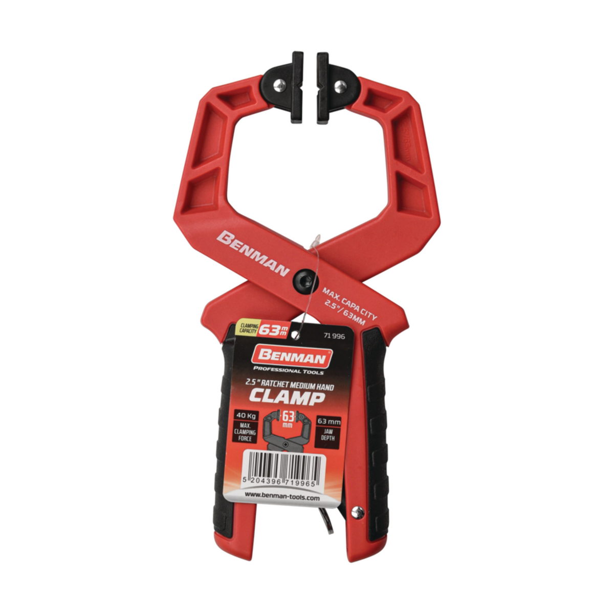 Benman Επαγγελματικός Σφιγκτήρας Μανταλάκι Πολλαπλών Χρήσεων Τύπου Δαγκάνας (Μανταλάκι)