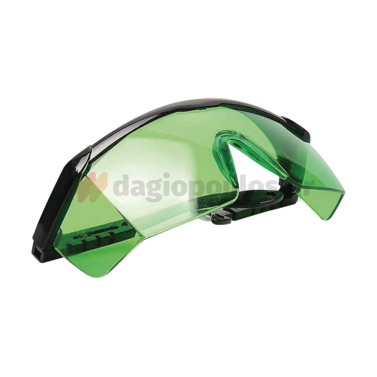 Benman 72142 Γυαλιά Προστασίας Εργασίας Ανοικτού Τύπου και Ενίσχυσης Όρασης Ακτίνας Laser Πράσινα