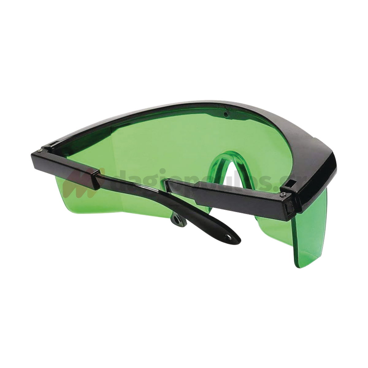 Benman 72142 Γυαλιά Προστασίας Εργασίας Ανοικτού Τύπου και Ενίσχυσης Όρασης Ακτίνας Laser Πράσινα