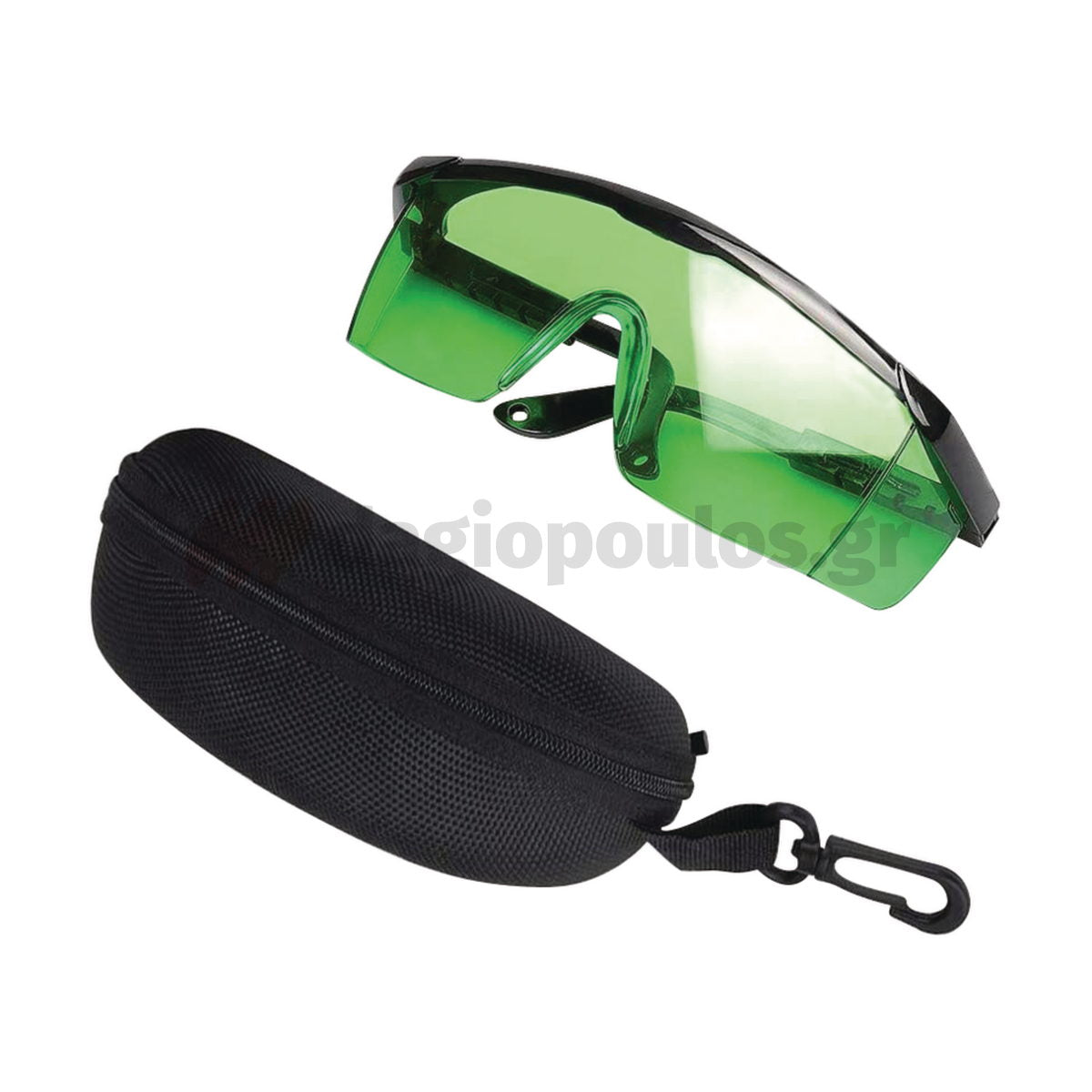 Benman 72142 Γυαλιά Προστασίας Εργασίας Ανοικτού Τύπου και Ενίσχυσης Όρασης Ακτίνας Laser Πράσινα