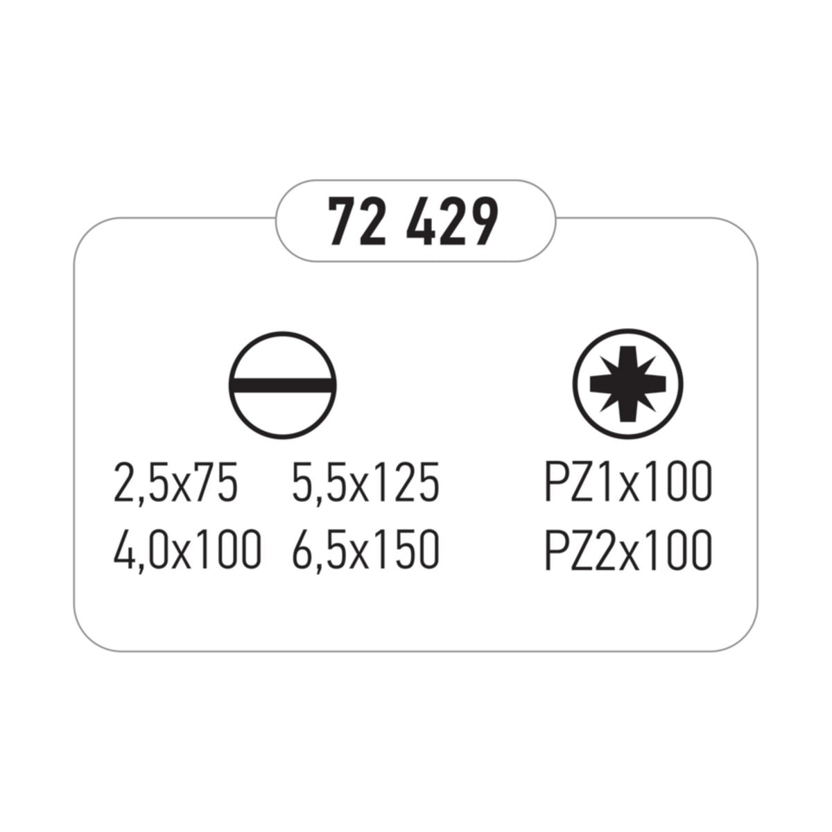 Benman 72429 Κατσαβίδια Επαγγελματικά Σετ 6 Τεμ