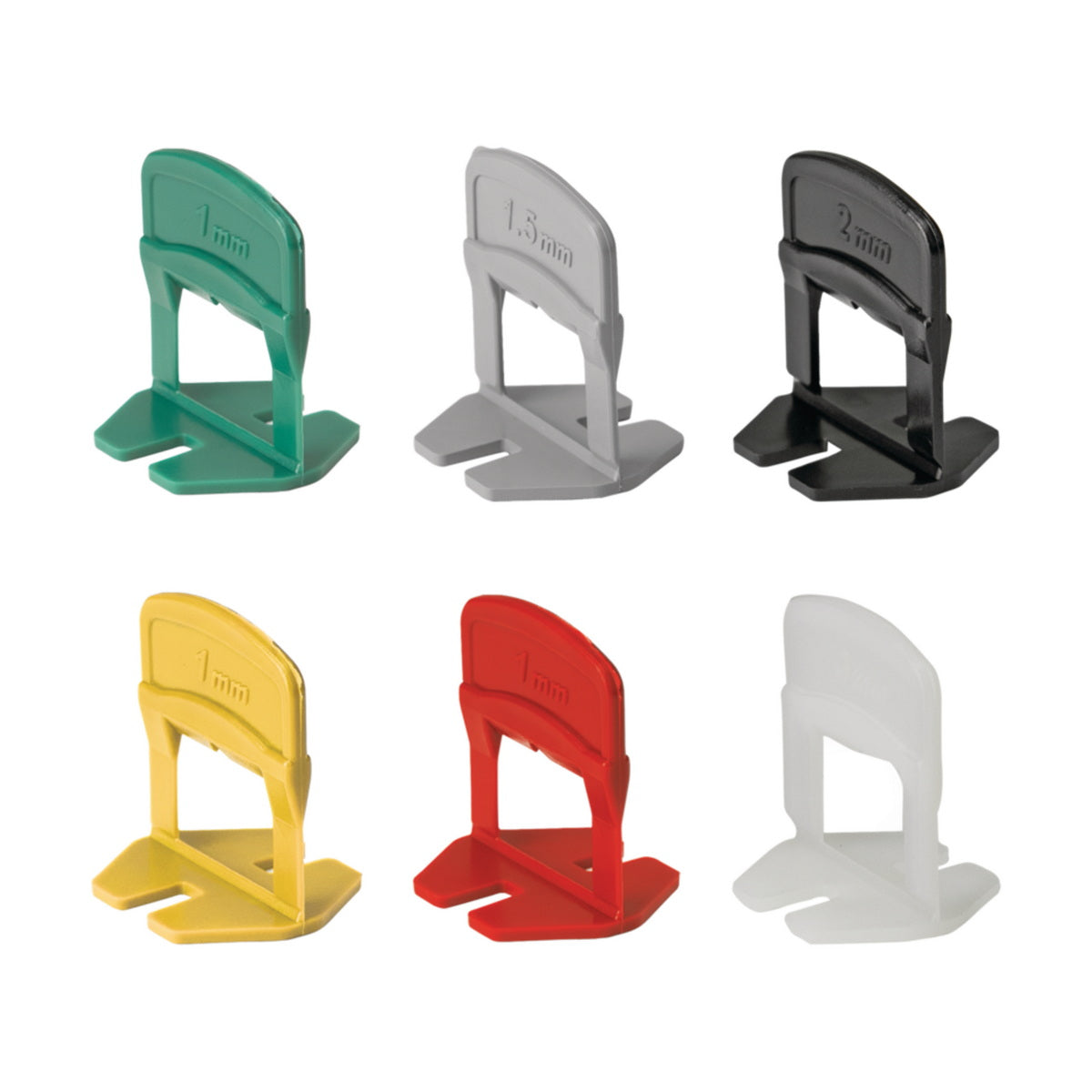 Benman 72646 Αποστάτης Αρμών Αλφαδοποίησης Πλακιδίων Σετ 250 Τεμάχια 3.0mm (ΛΕΥΚΟ)