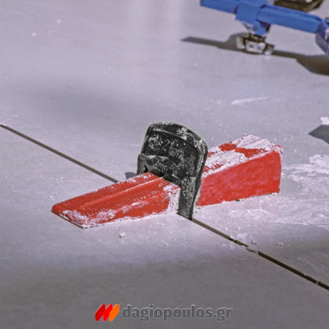 Benman 72646 Αποστάτης Αρμών Αλφαδοποίησης Πλακιδίων Σετ 250 Τεμάχια 3.0mm (ΛΕΥΚΟ)