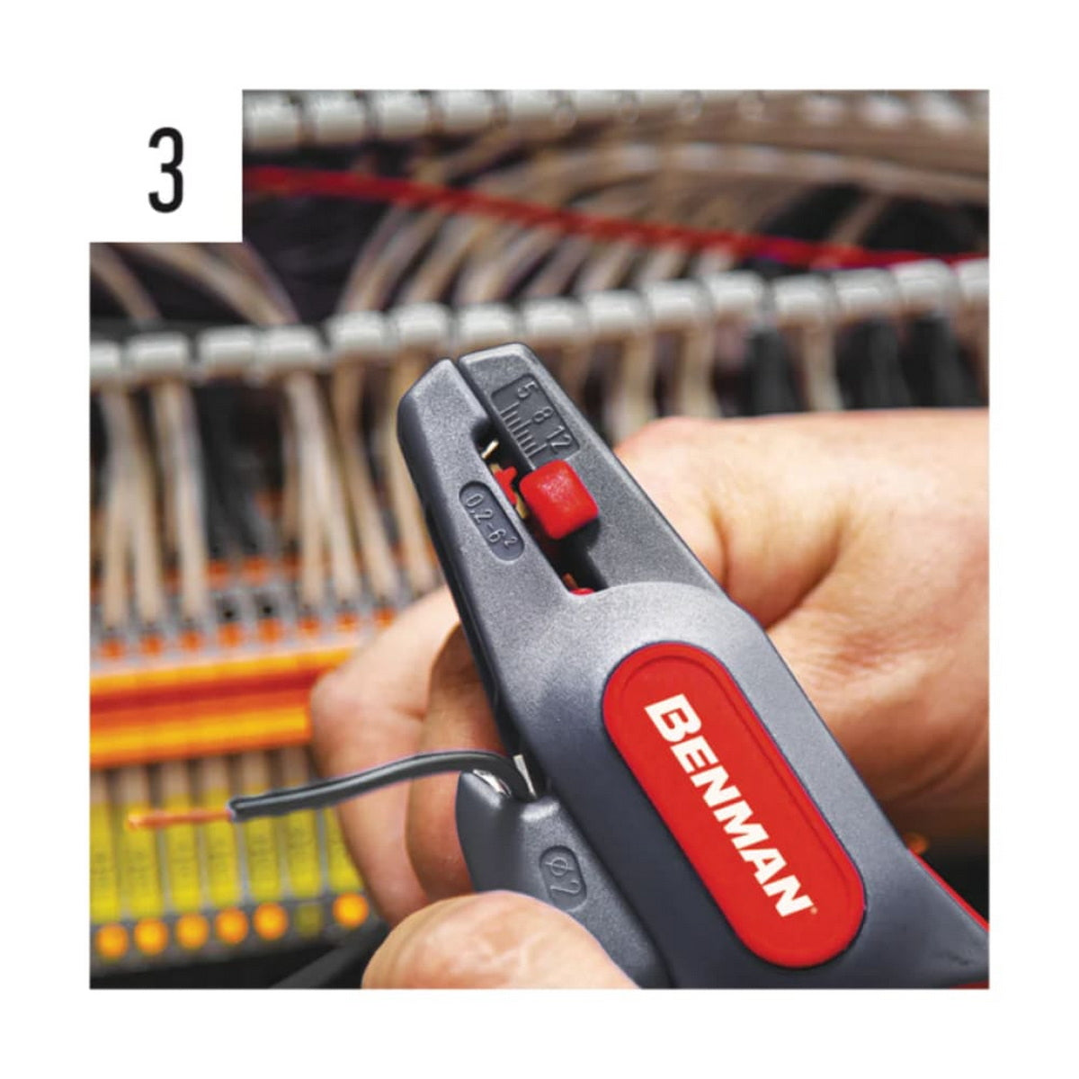 Benman 72713 Απογυμνωτής Καλωδίων & Κόφτης Σύρματος