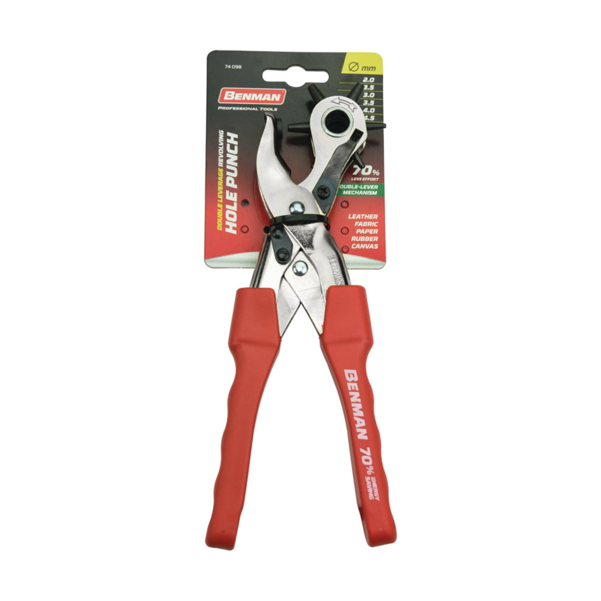 Benman 74098 Πένσα Διάνοιξης Τρυπών (Μύλος Τρυπητήρι) Σε Δέρμα Με Υπομόχλιο