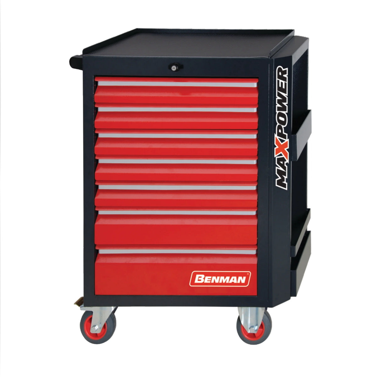 Benman Εργαλειοφόρος Τροχήλατος Με 7 Ράφια