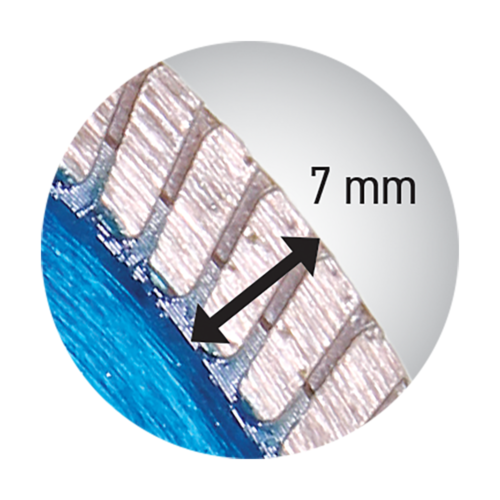 Benman 74494 Turbo Cut Ceramic Δίσκος Διαμαντέ (Διαμαντόδισκος) Κοπής Πλακιδίων, Πορσελάνης, Γρανίτη 115mm