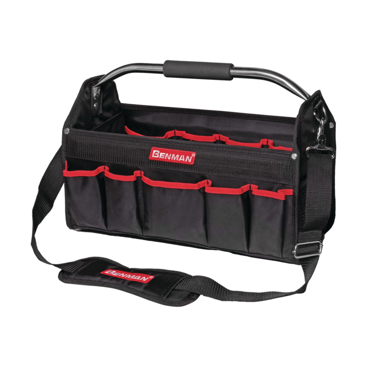 Benman 77013 Εργαλειοθήκη Ανοικτού Τύπου Υφασμάτινη Με Κεντρική Λαβή