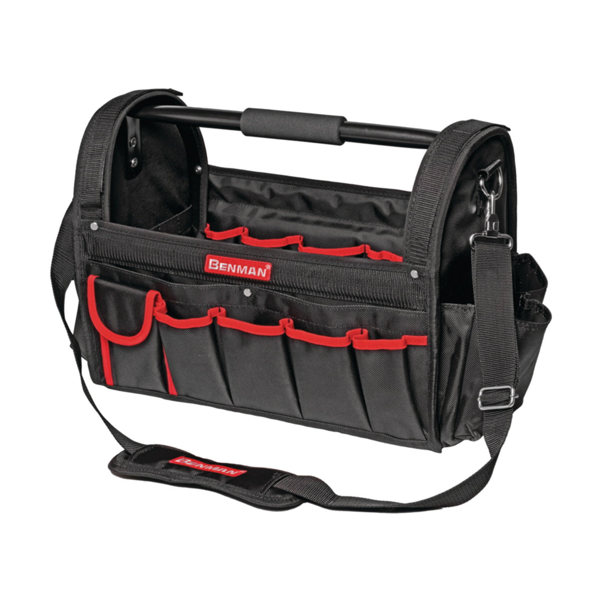 Benman 77014 Εργαλειοθήκη Ανοικτού Τύπου Υφασμάτινη Με Κεντρική Λαβή