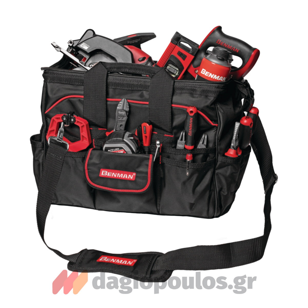 Benman 77015 Εργαλειοθήκη Τσάντα Κλειστού Τύπου Υφασμάτινη